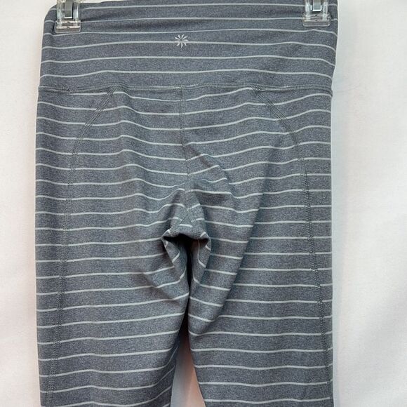 Athleta Gray striped leggings size XS EUC - Picture 6 of 13